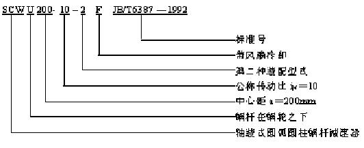 SCWU軸裝式蝸輪減速機(jī)