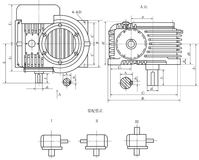 包絡(luò)環(huán)面蝸桿減速機(jī)